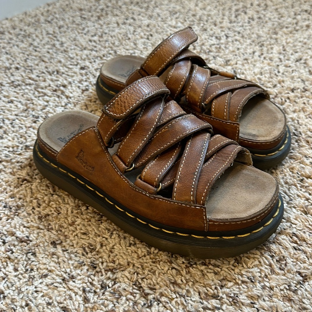 Vintage Dr. Doc Marten Sandals Size W 8 M 7